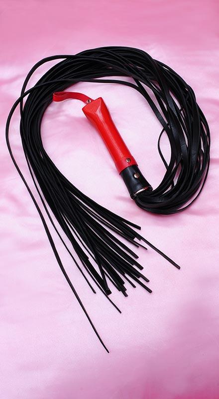 long leather whip 120cm 1