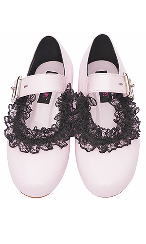 Frilly Baby Janes Shoes